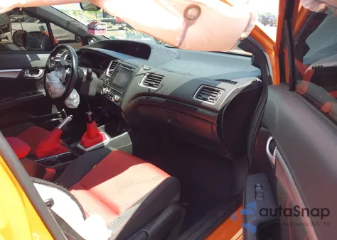 2015 Honda Civic Si из США, поврежденный, VIN 2HGFB6E58FH700947